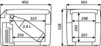 Frigorifero portatile termoelettrico 14 litri WAECO TC14FL