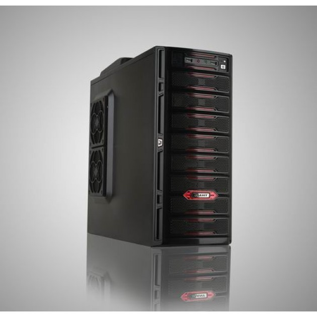 Case per PC Design Rosso/Nero