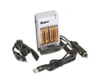 Caricabatterie da viaggio USB/rete 110/220 V