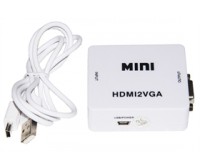 MINI CONVERTITORE HDMI - VGA PER 1 DISPOSITIVO HDMI CON VIDEO VGA