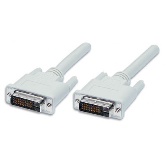 Cavo Monitor DVI digitale M/M dual link 1,8 mt (DVI-D)