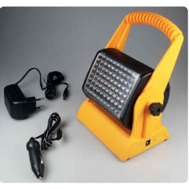 Lampada da lavoro con 60 LED ricaricabile