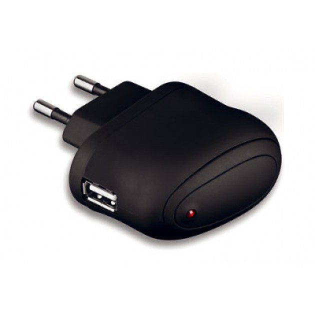 Trasformatore da rete italiana a USB 1 A nero