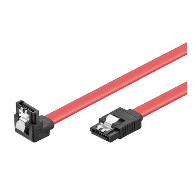 Cavo Serial ATA 300 L con clip Angolato, 30 cm