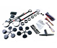 KIT ALZACRISTALLI ELETTRICI UNIVERSALE PER 2 PORTIERE 