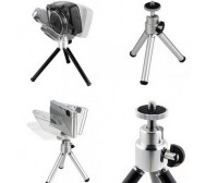 TREPPIEDE PORTATILE UNIVERSALE PER SMARTPHONE E FOTOCAMERE